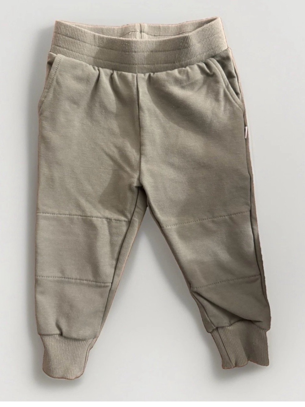 Little Sleepies Play Soluxe Terry Joggers 6-12M Green